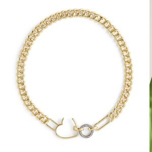 DEMARSON Broken Heart necklace